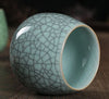 Longquan celadon cup - drum