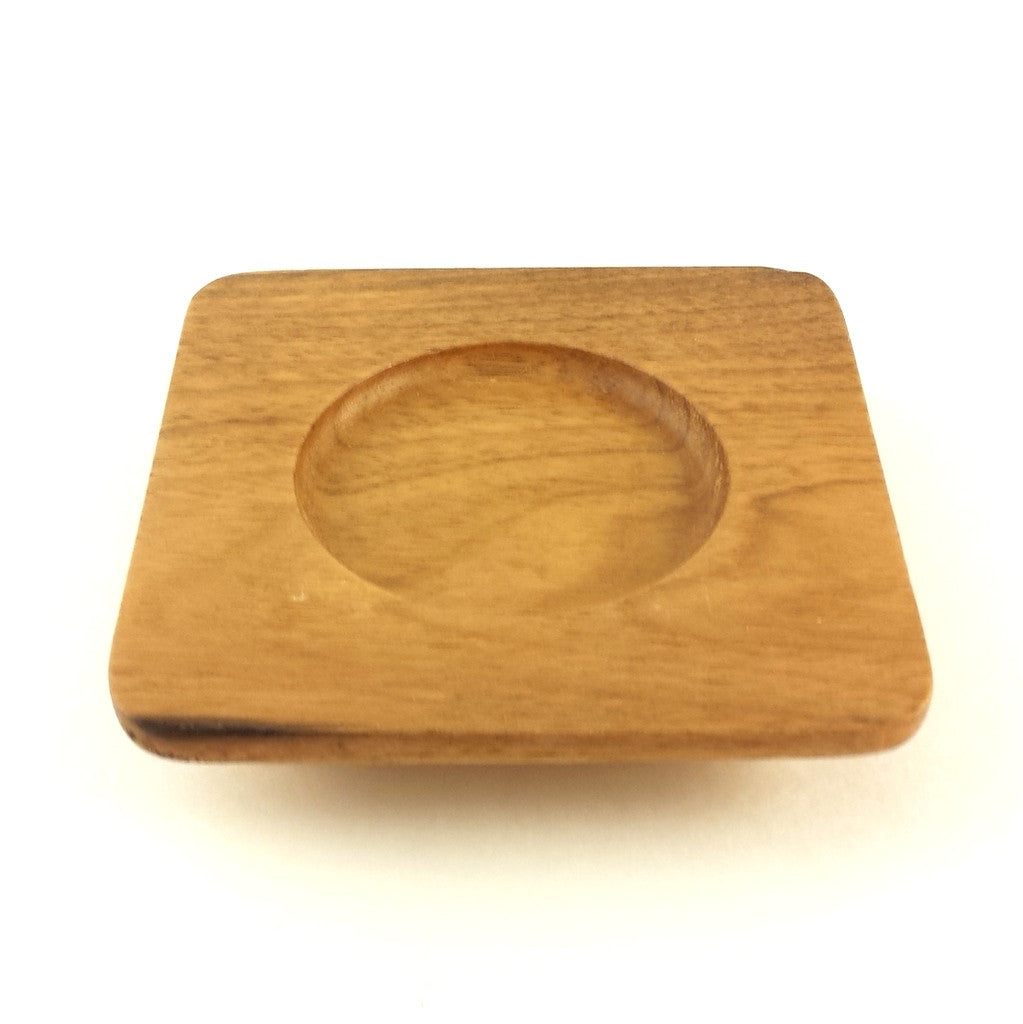 wooden saucer - Square