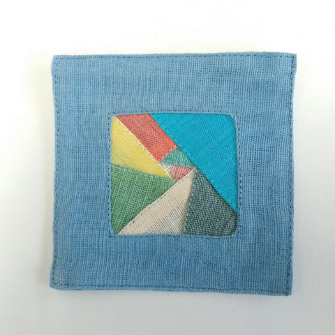 Hand-crafted cloth coaster