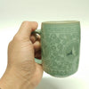 celadon mug set - crane & cloud