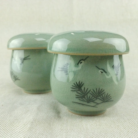 Celadon infuser cup set - Pinetree & Crane