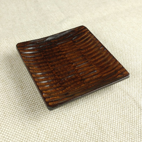 Korean wooden saucer - comb