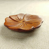 wooden saucer - Lotus