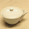 White Mino Hohin teapot