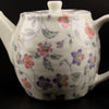 Japanese Mino porcelain teapot - Three Color Violet