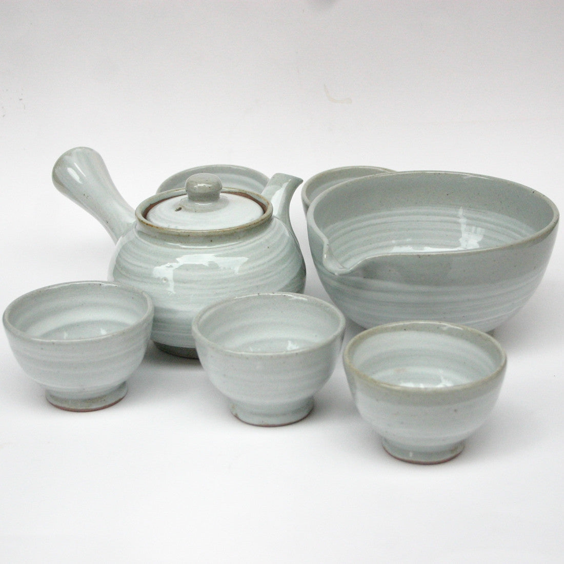 Korean tea set - Brush Touch 3 cups