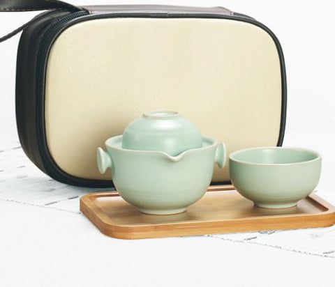 Ruyao travel tea set with bag