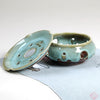 Porcelain teapot warmer - lotus