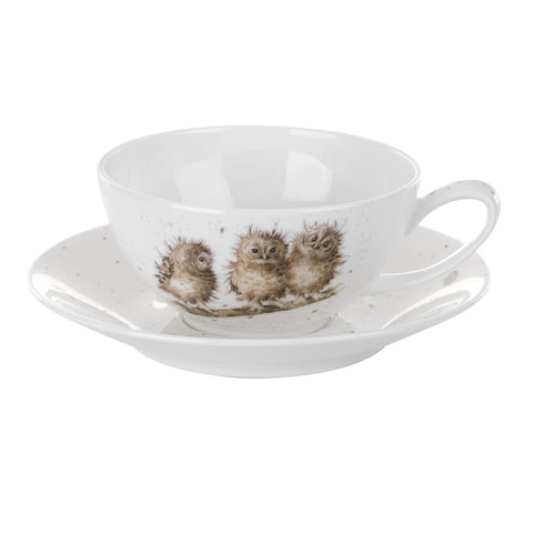 Royal Worcester Wrendale Cappuccino Cup and Saucer